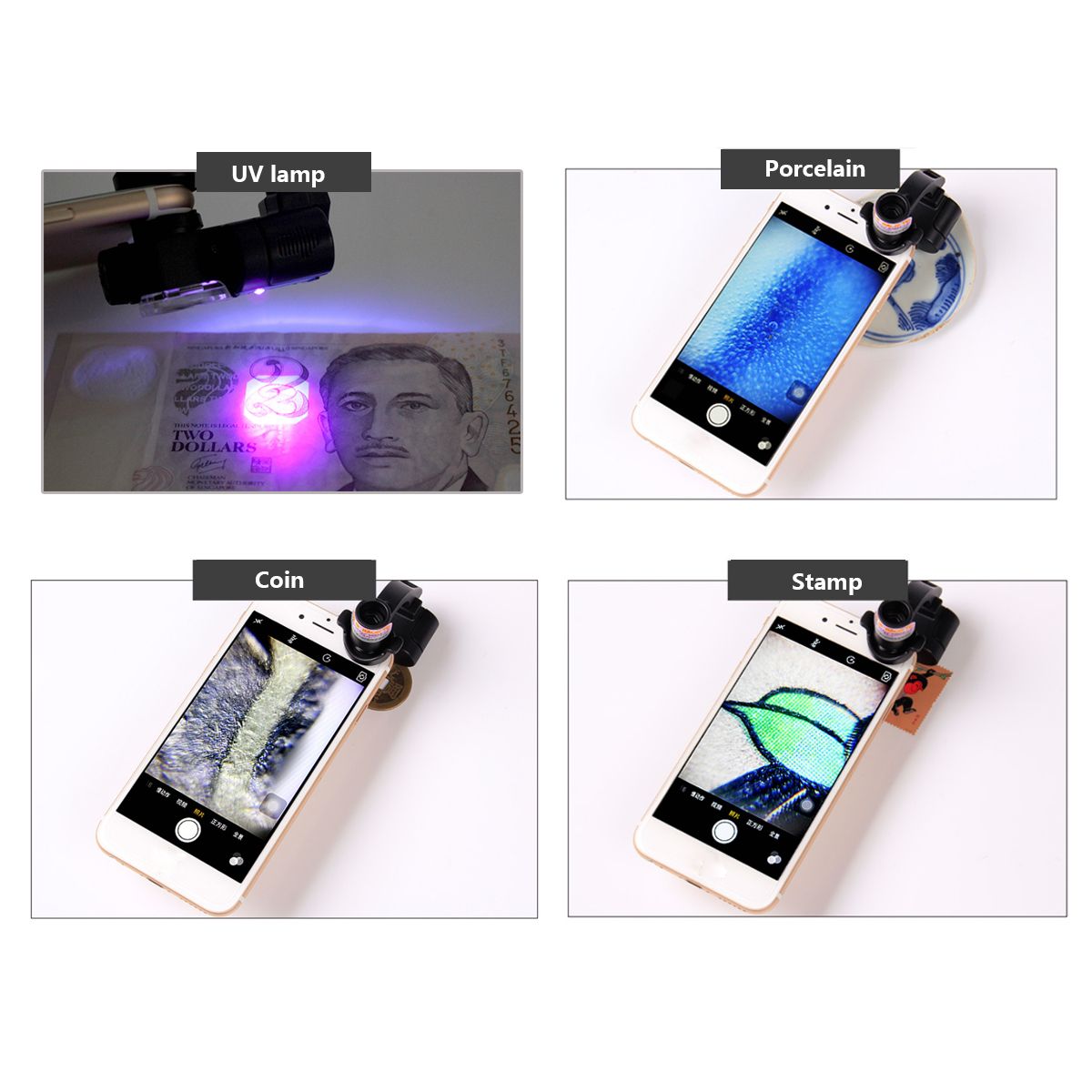 Optical-Zoom-Magnifier-Microscope-90X-Magnification-Phone-Clip-With-LED-UV-Light-1263033