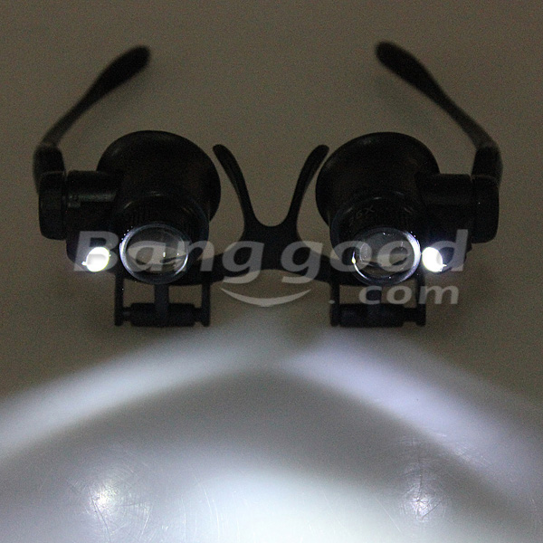 8-Lens-10x-15x-20x-25x-Headbrand-2LED-Magnifier-Magnifying-Loupe-9892G-917247
