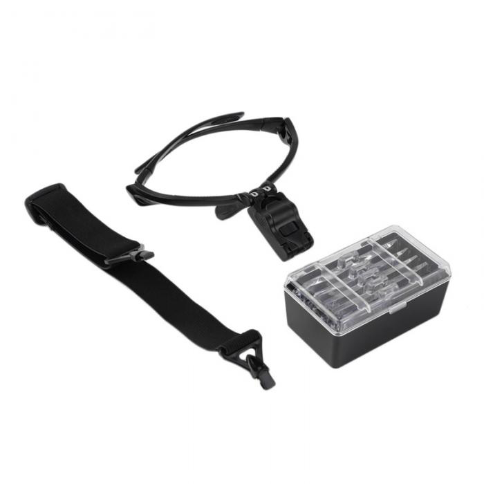 9892B-1015202535X-Headband-Magnifier-Magnifying-Glass-Eye-Repair-Loupe-2-LED-Light-with-5Pcs-Glasses-1159651