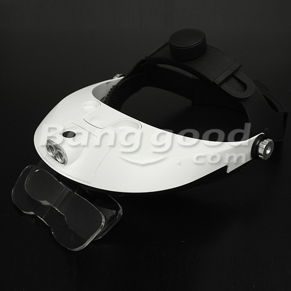 Headbrand-LED-Head-Light-Magnifier-Magnifying-Glass-Loupe-5-Lens-932544