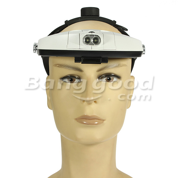 Headbrand-LED-Head-Light-Magnifier-Magnifying-Glass-Loupe-5-Lens-932544
