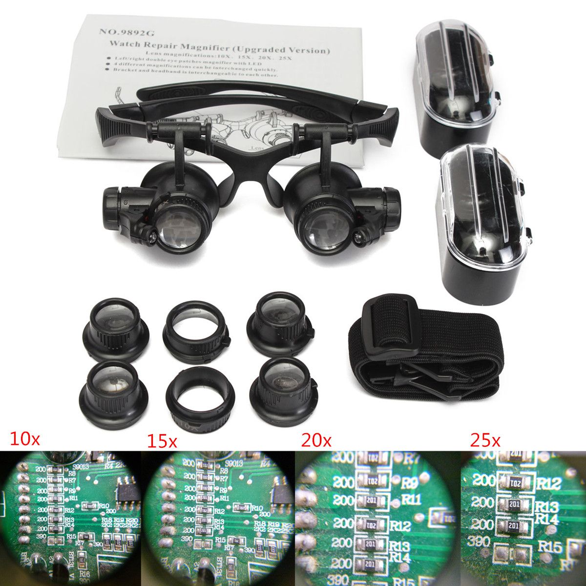 LED-Light-Magnifier-Loupe-Glasses-10X-20X-25X-15X-Binocular-Lens-Magnify-Repair-1710509
