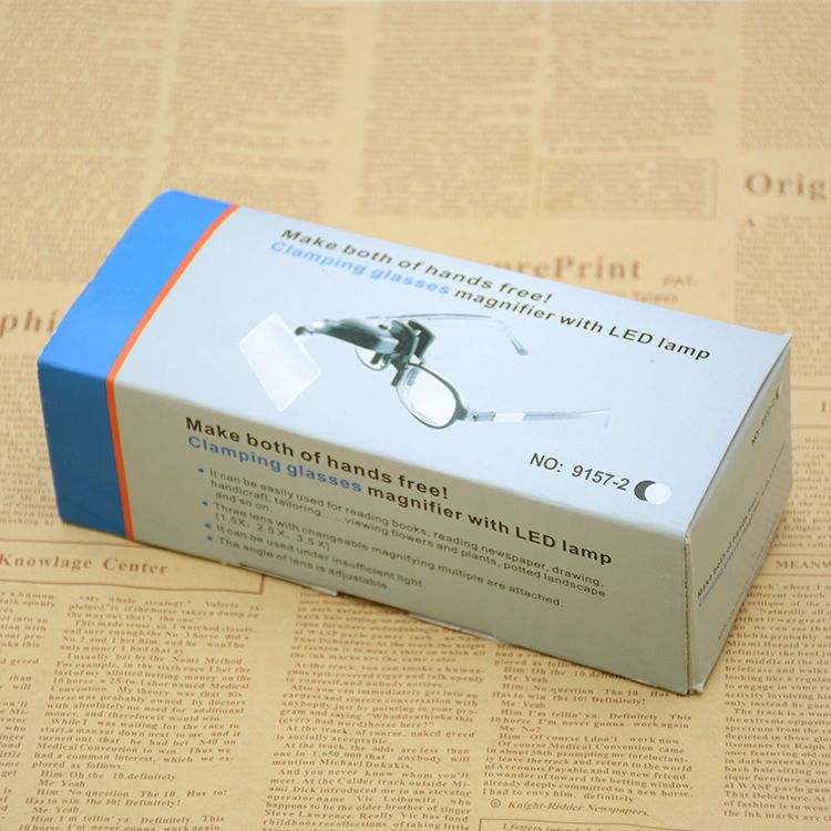 MG19157-2-15X-25X-35X-Glasses-Clip-Magnifier-with-Light-Multiple-lenses-Replaceable-1385336