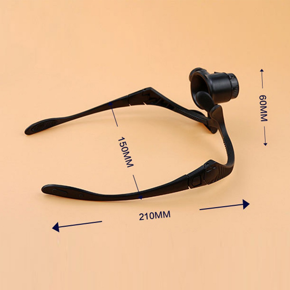 Magnifying-Glass-Magnifier-Single-Eye-Multifunctional-Headband-LED-Light-Jeweler-Repair-with-Lens-1700463