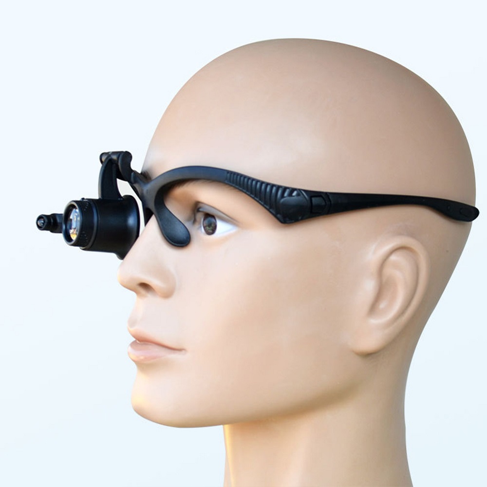 Magnifying-Glass-Magnifier-Single-Eye-Multifunctional-Headband-LED-Light-Jeweler-Repair-with-Lens-1700463