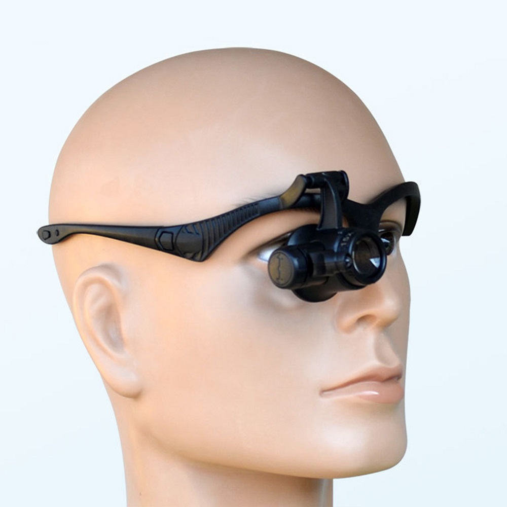 Magnifying-Glass-Magnifier-Single-Eye-Multifunctional-Headband-LED-Light-Jeweler-Repair-with-Lens-1700463