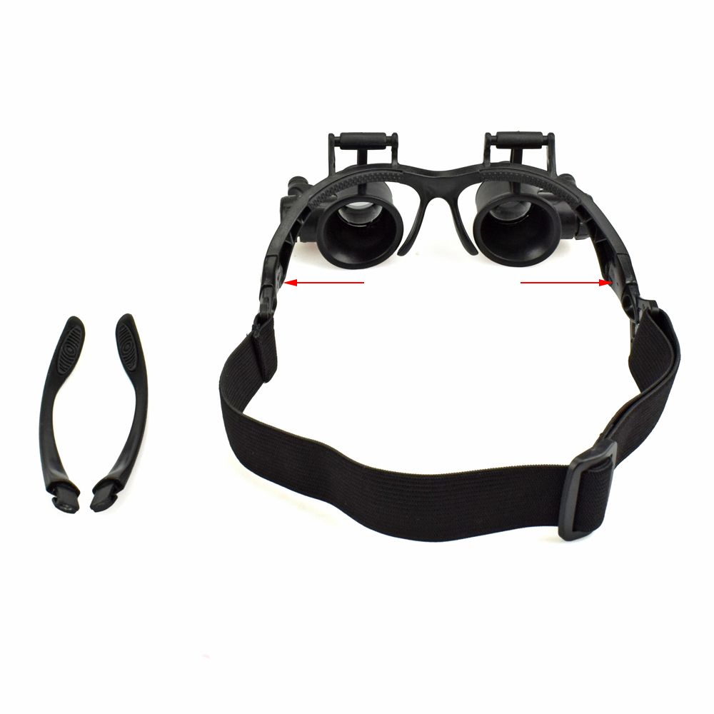 NEWACALOX-10X15X20X25X-Portable-Head-Wearing-Double-Eye-Magnifying-Glass-2-LED8-Lens-Jewelry-Watchma-1713749