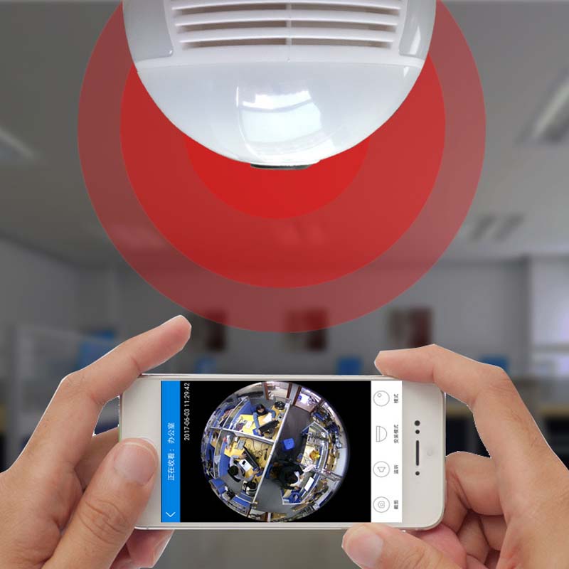 360-Degree-FishEye-Panoramic-Full-HD-1080P-WiFi-IR-Camera-Light-Bulb-Remote-Monitoring-1213024