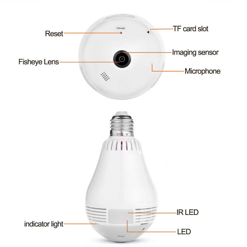 360-Degree-FishEye-Panoramic-Full-HD-1080P-WiFi-IR-Camera-Light-Bulb-Remote-Monitoring-1213024