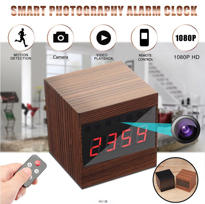 Brown-A10-HD-1080P-WIFI-Night-Vision-Camera-Electronic-Clock-IP-Camera-1490211