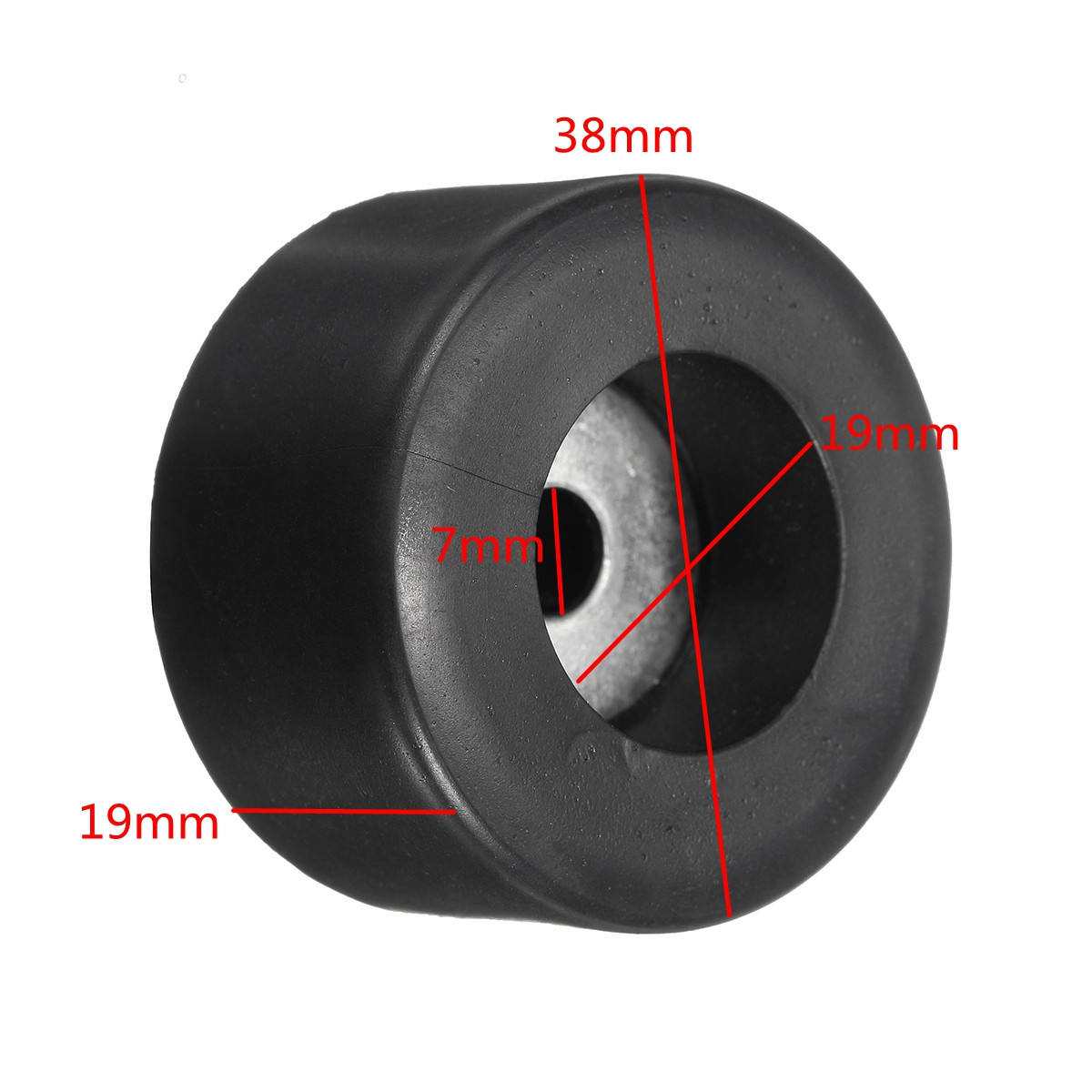 38mm-x-19mm-Elcom-Speaker-Cabinets-Rubber-Feet-Bumpers-Damper-Pad-Base-Case-1164080