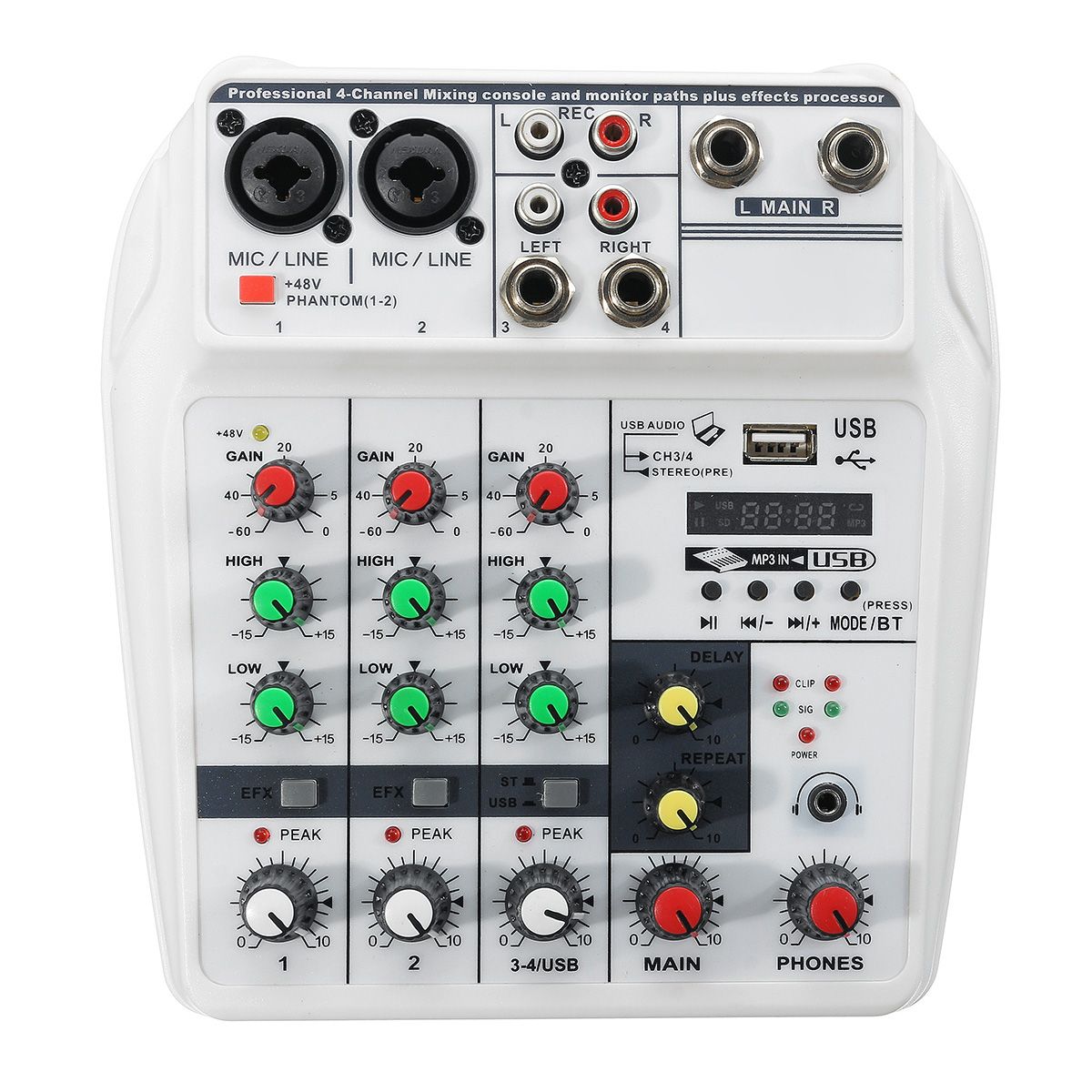 4-Channel-Audio-Mixer-Bluetooth-USB-Stereo-Studio-Sound-Mixing-Console-Digital-1617351