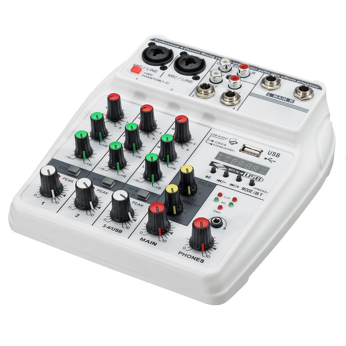 4-Channel-Audio-Mixer-Bluetooth-USB-Stereo-Studio-Sound-Mixing-Console-Digital-1617351