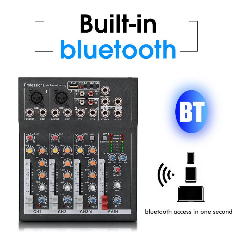 4-Channels-Audio-Mixer-USB-DSP-Reverberation-bluetooth-DJ-Sound-Mixing-Console-MP3-Jack-Karaoke-Ampl-1594316