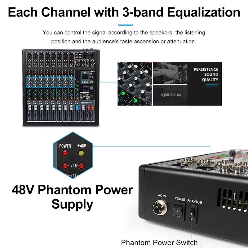 681216-Channel-35W-Audio-Mixer-Mixing-Console-DJ-99-DSP-Effects-Digital-USB-bluetooth-48V-Phantom-Po-1594319