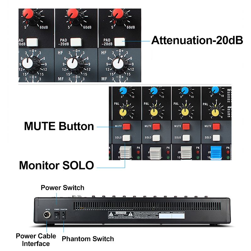 681216-Channel-35W-Audio-Mixer-Mixing-Console-DJ-99-DSP-Effects-Digital-USB-bluetooth-48V-Phantom-Po-1594319