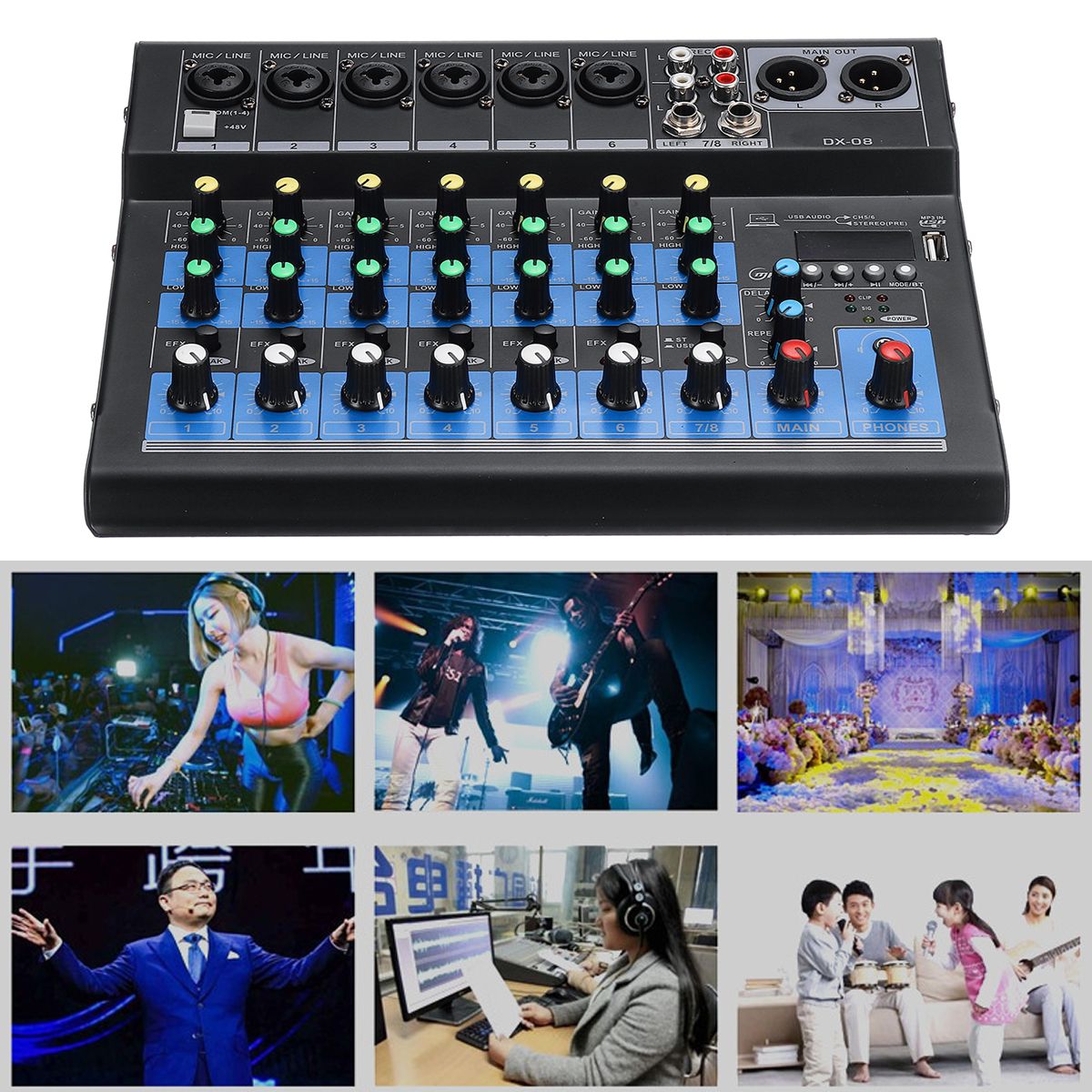 8-Channel-48V-bluetooth-Digital-Microphone-Sound-Mixing-Console-Powerful-Professional-Karaoke-Audio--1620646