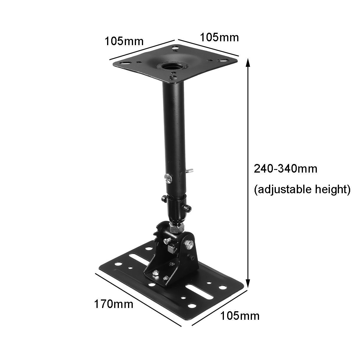 806-180-Degree-Rotation-Wall-Hanging-Bracket-for-Speaker-Subwoofer-Soundbar-1423817