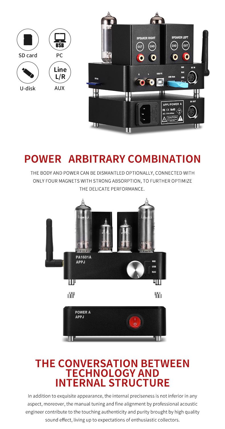 APPJ-PA1601A-6J1-6P14-3W3W-WIFI-Vacuum-Tube-Lossless-HIFI-Power-Amplifier-Support-Memory-Card-USB-St-1622019