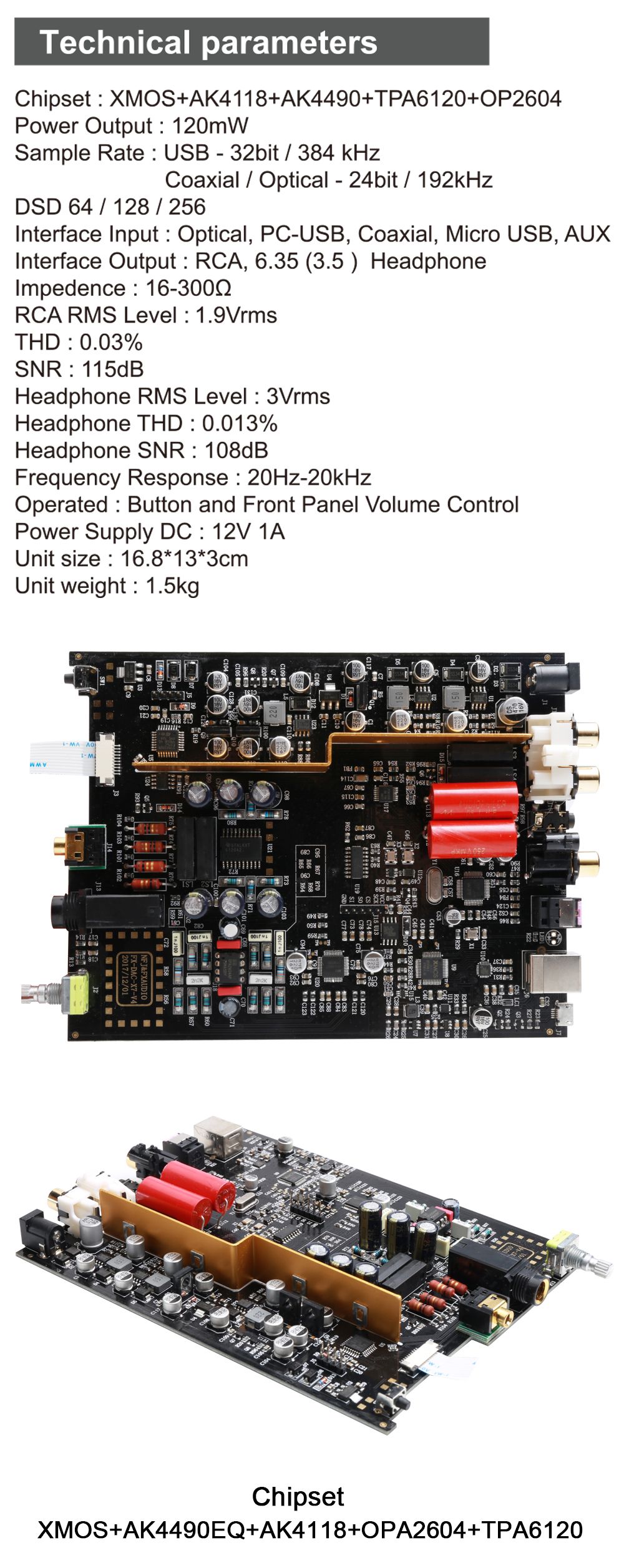 FX-AUDIO-DAC-X7-XMOS-AK4490EQ-USB-DAC-Decoder-HiFi-Audio-Headphone-Amplifier-DSD256-OPA2604-TPA6120--1378488
