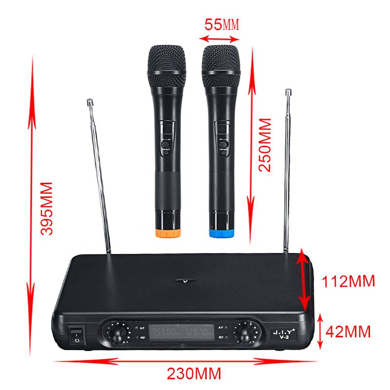 JIY-V-2-Dual-Wireless-Handheld-VHF-Microphone-System-LCD-Display-Mic-Karaoke-KTV-Microphones-Upgrade-1550773