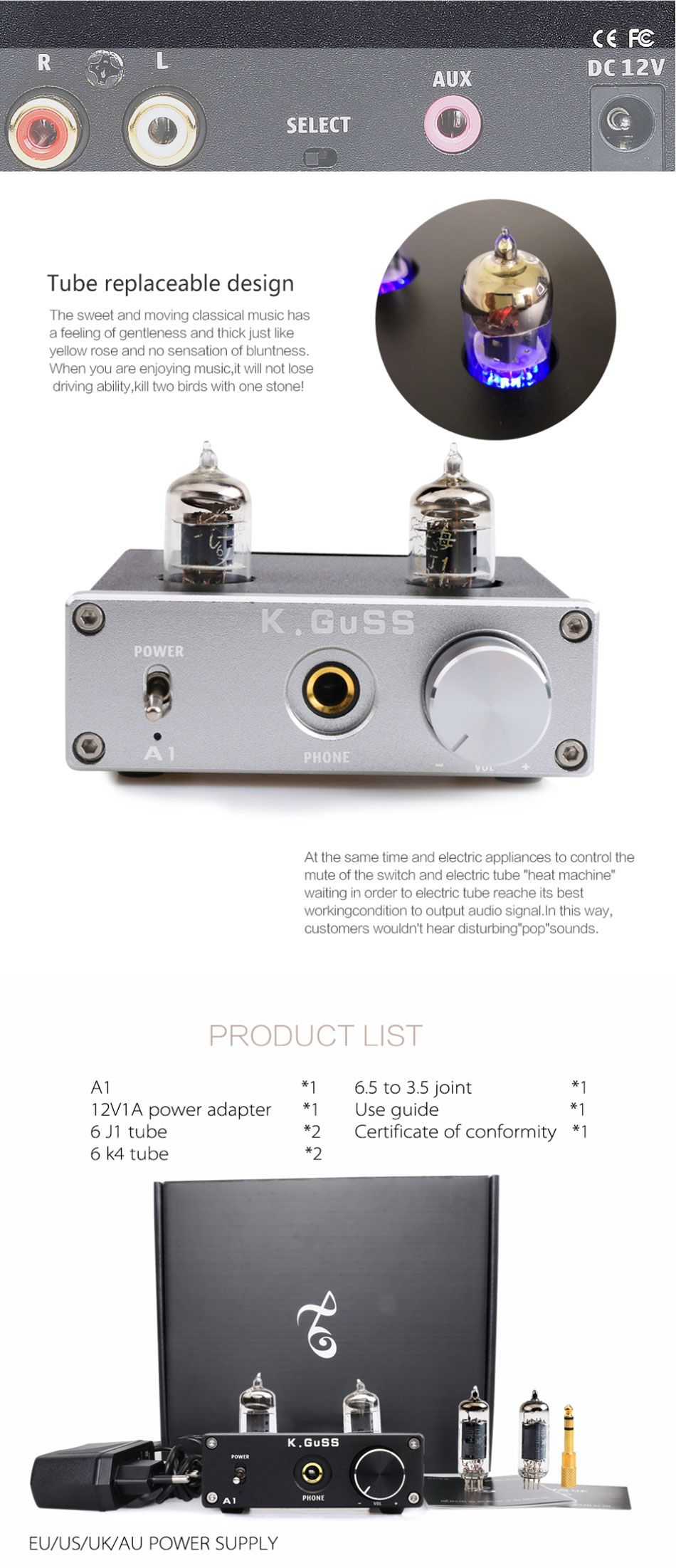 KGUSS-A1-Ne5532-6K4-6J1-120mW-HIFI-Tube-Vacuum-Headphone-Amplifier-1607161