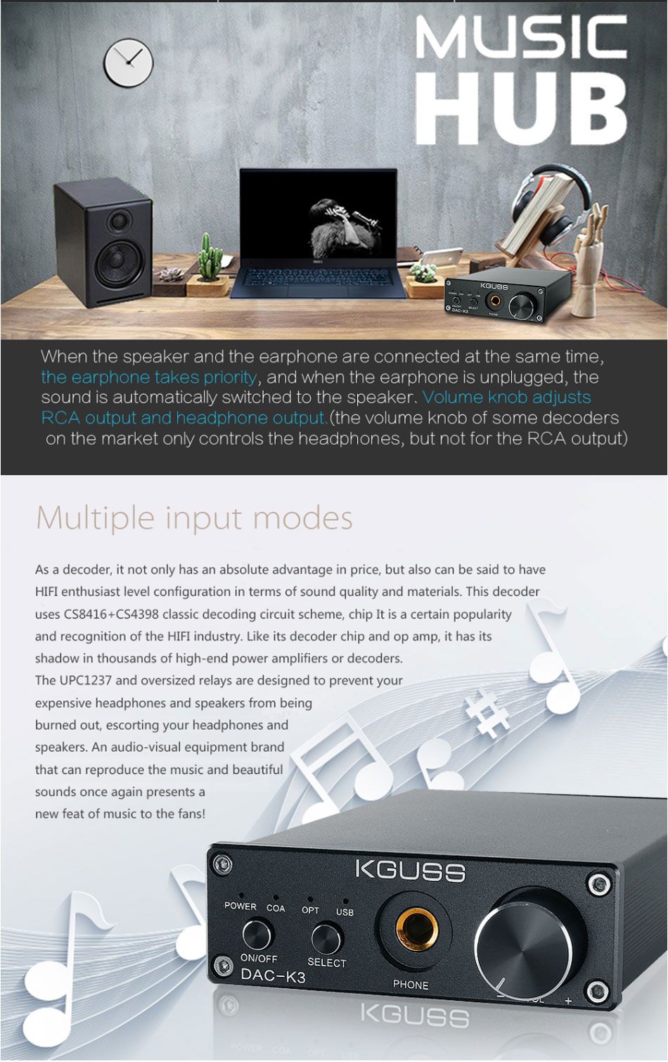 KGUSS-DAC-K3-TPA6120-CS4398-20-MINI-HIFI-USB-DAC-Decoded-Audio-Headphone-Amplifier-24BIT-192KHz-OPA2-1605267