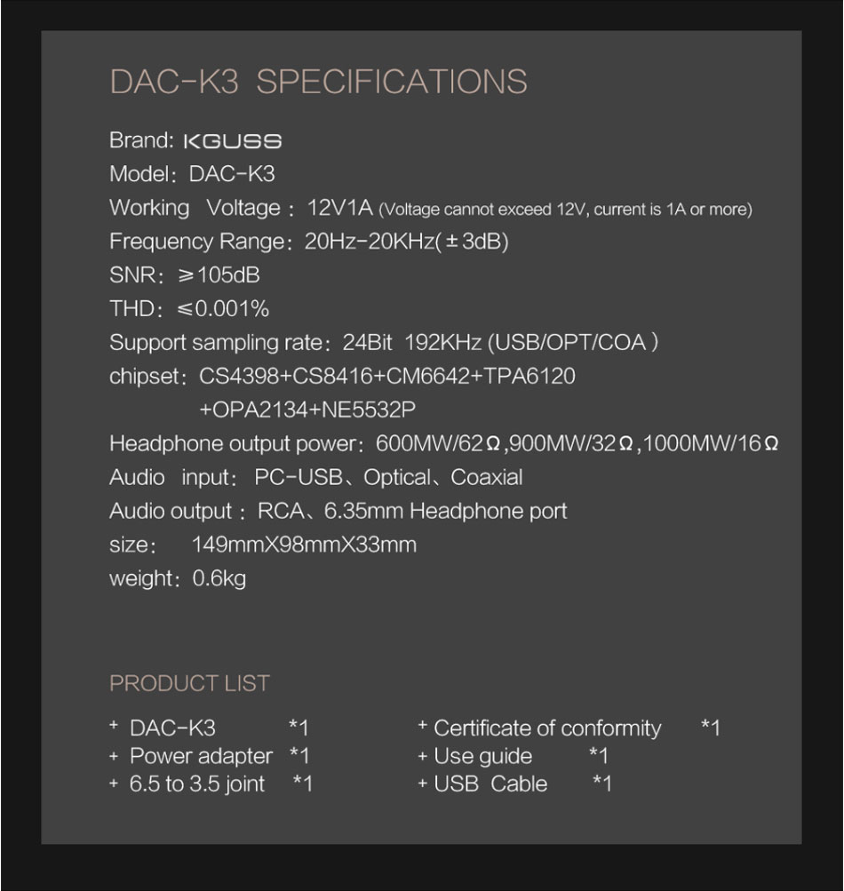 KGUSS-DAC-K3-TPA6120-CS4398-20-MINI-HIFI-USB-DAC-Decoded-Audio-Headphone-Amplifier-24BIT-192KHz-OPA2-1605267