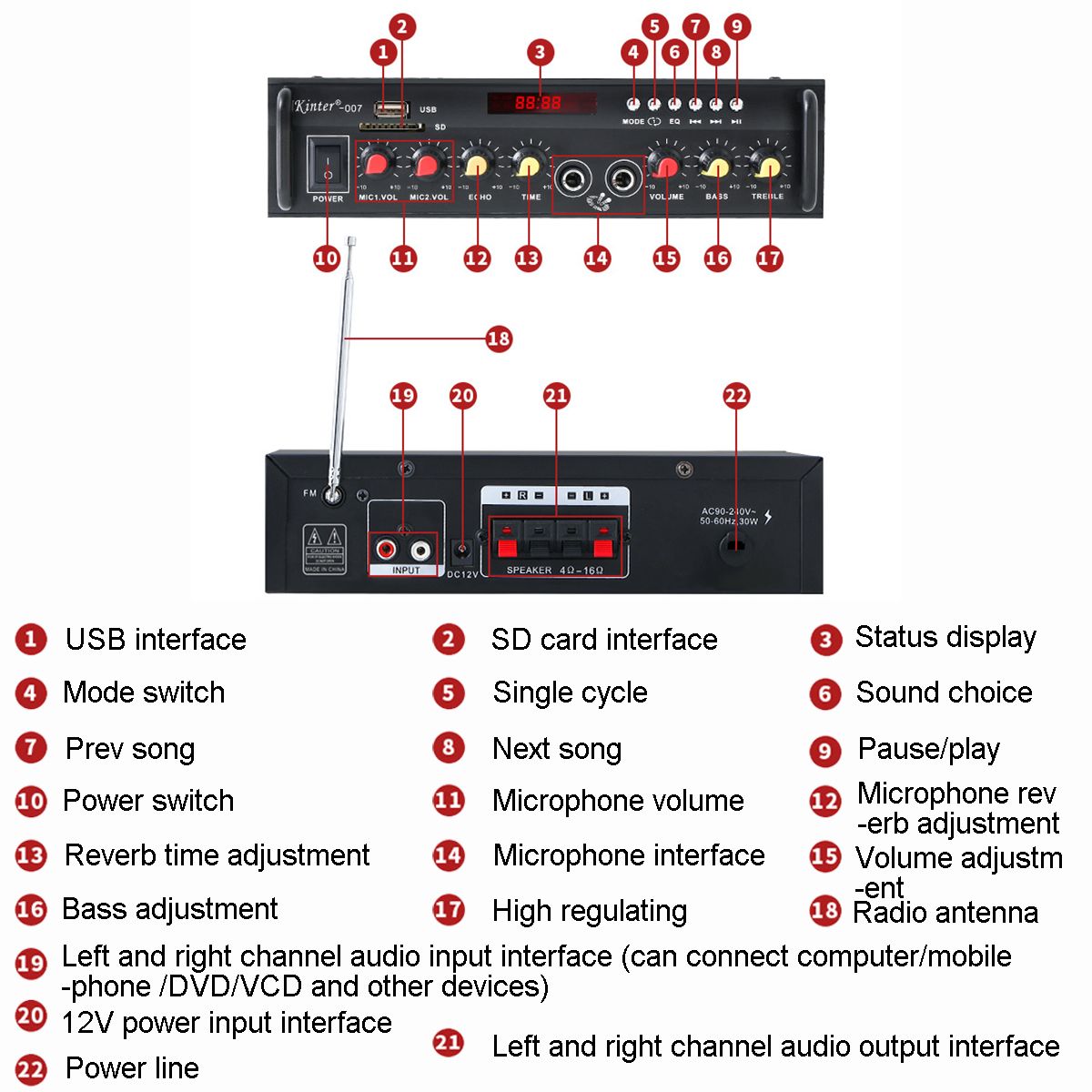 Kinter-007-2-Channel-60W-bluetooth-Power-Amplifier-AMP-Stereo-with-Remote-Control-Digital-Amp-1594318