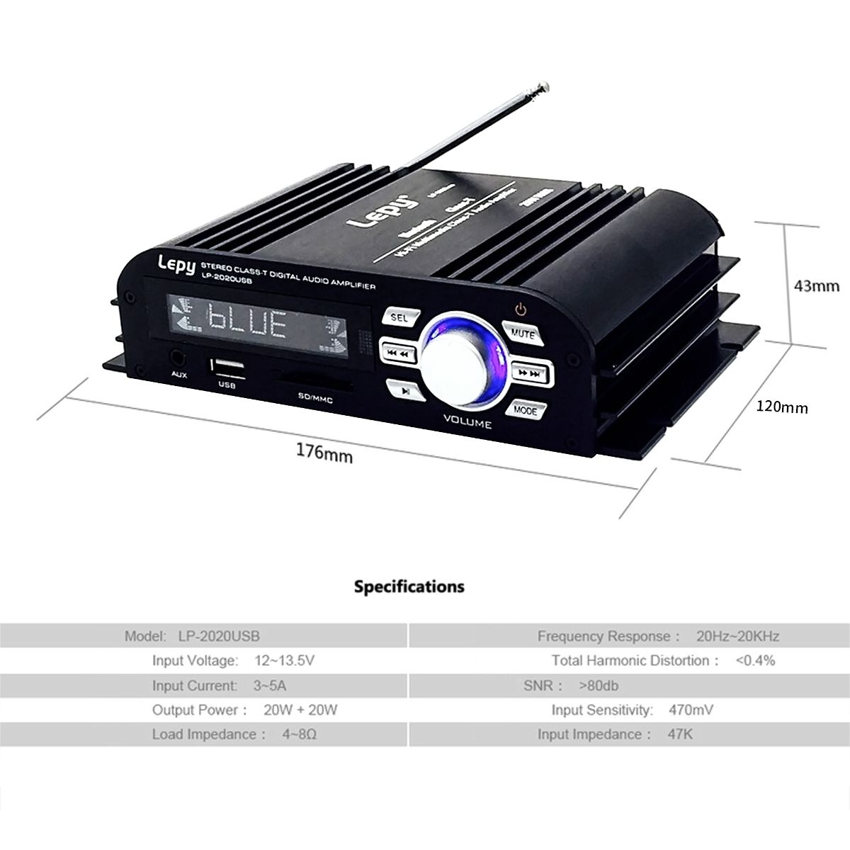 Lepy-LP-2020-Stereo-Mini-Class-T-Amplifier-bluetooth-Digital-Audio-HiFi-Power-Amp-1213963