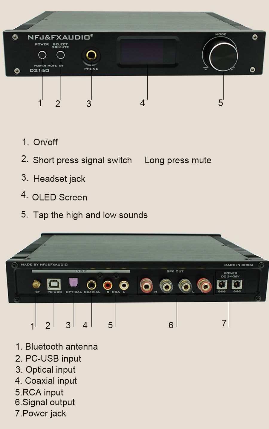 NFJFX-Audio-D2160-HIFI-bluetooth-42-150Wx2-Full-Digital-Power-Amplifier-CSR64215TAS5548AK4418CM6642M-1378486