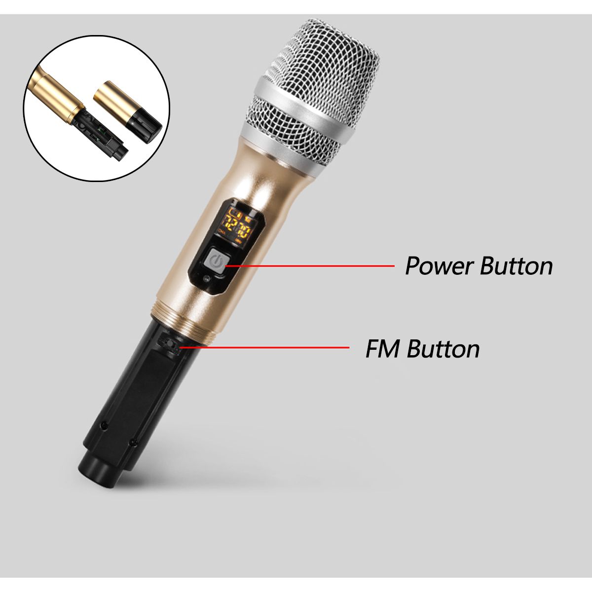 Portable-UHF-Wireless-Microphone-System-2-Handheld-Mics-Speaker-Player-with-Digital-Receiver-for-Sta-1530134