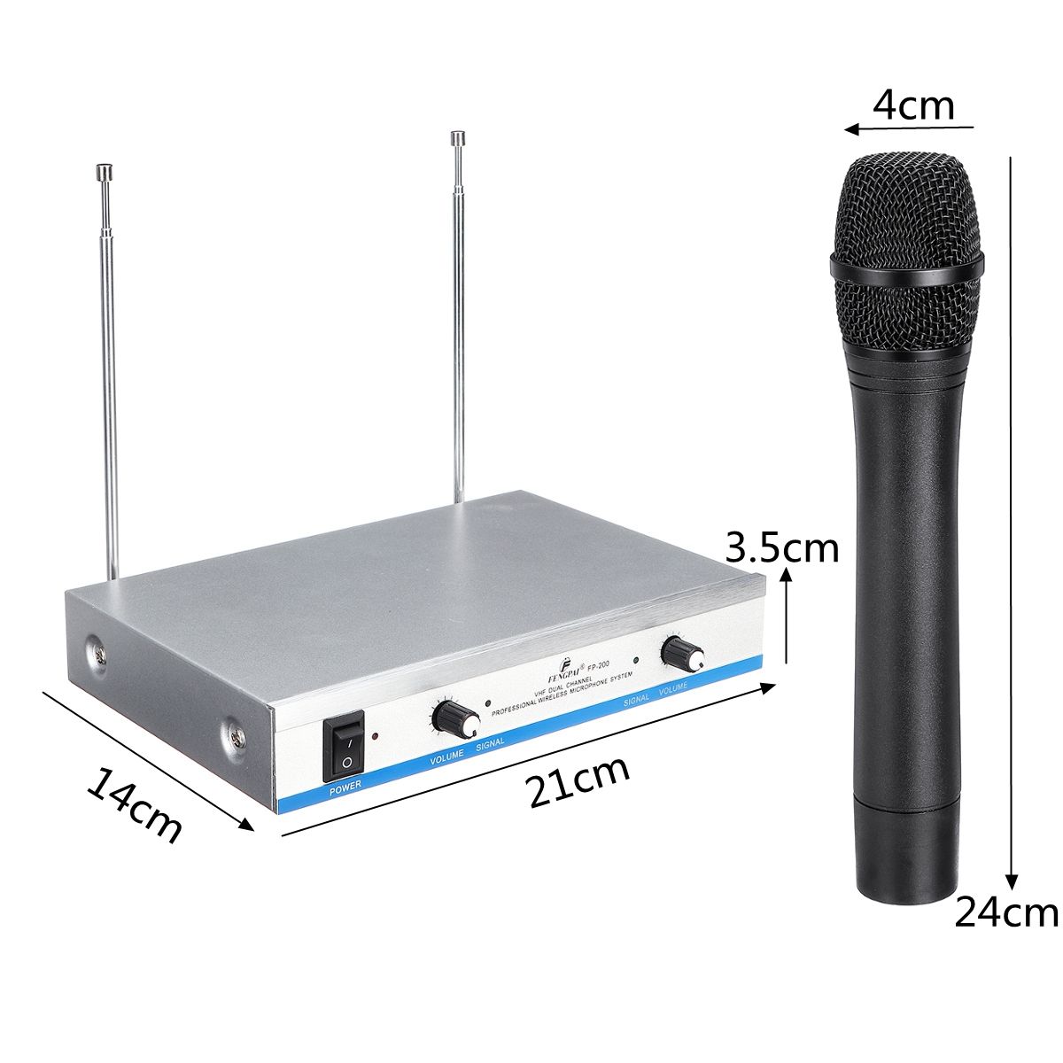 Professional-2-Channel-2-Cordless-Handheld-Mic-UHF-Wireless-Microphone-System-1530036