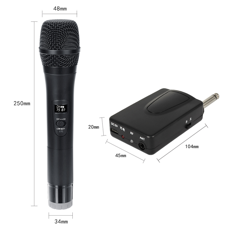 Professional-UHF-Double-Wireless-Handheld-Karaoke-Microphone-with-35mm-Receiver-1468896