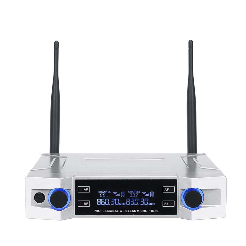 Professional-UHF-Wireless-Microphone-System-2-Channel-2-Cordless-Handheld-Mic-Kraoke-Speech-Party-su-1681895