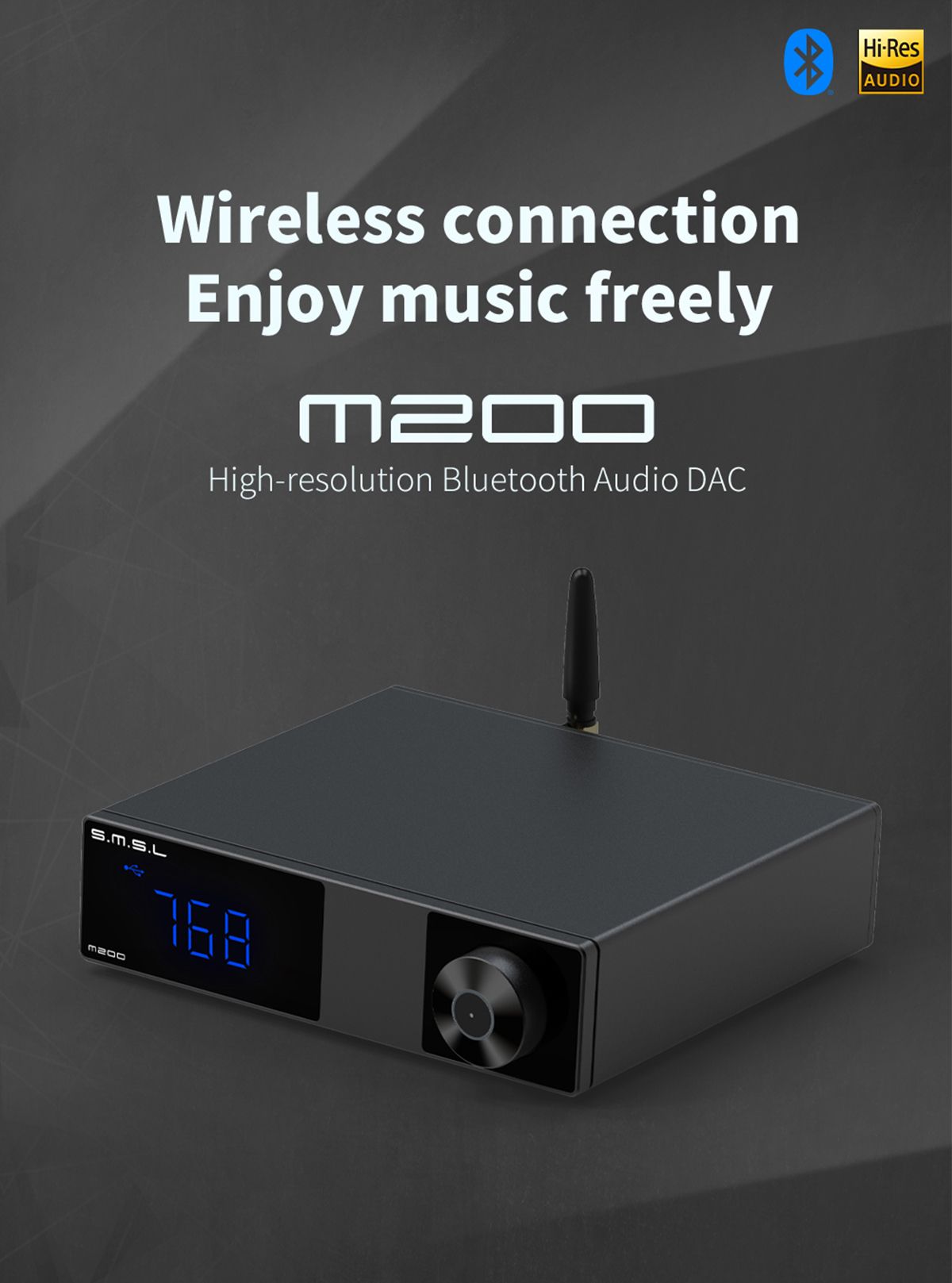 SMSL-M200-HiFi-Audio-DAC-AKM4497EQ-bluetooth-50-32bit768kHz-DSD512-Coaxial-Optical-Audio-Decoder-Dig-1685097