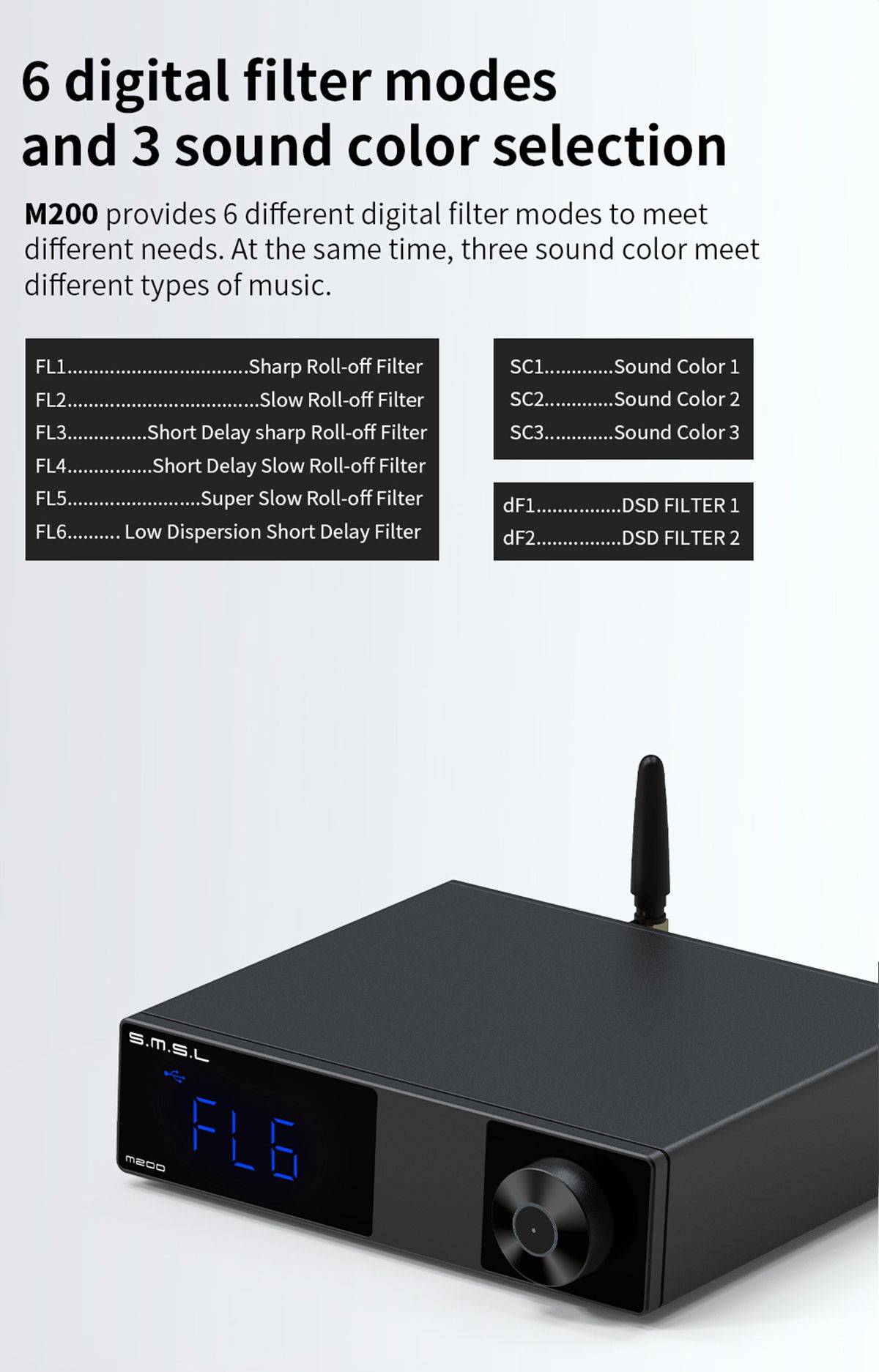 SMSL-M200-HiFi-Audio-DAC-AKM4497EQ-bluetooth-50-32bit768kHz-DSD512-Coaxial-Optical-Audio-Decoder-Dig-1685097