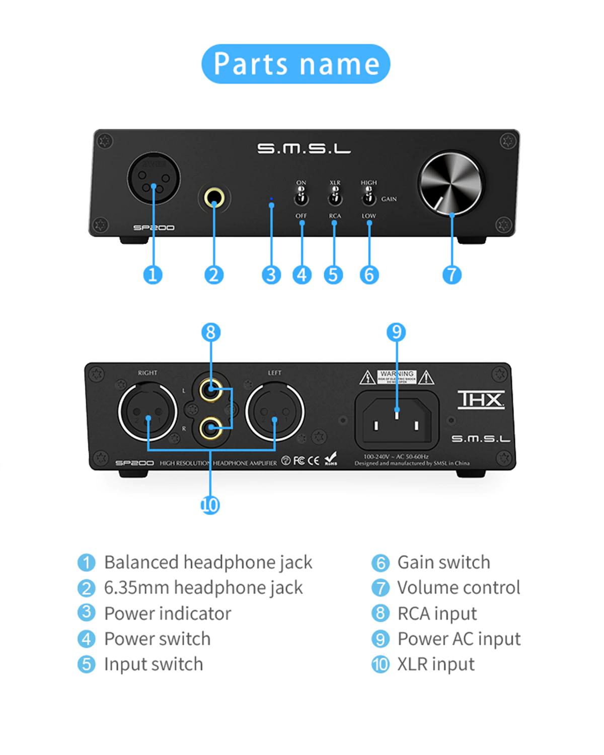 SMSL-SP200-THX-AAA-888-Technology-Stereo-Balanced-Headphone-Amplifier-with-XLR-RCA-Input-1685286