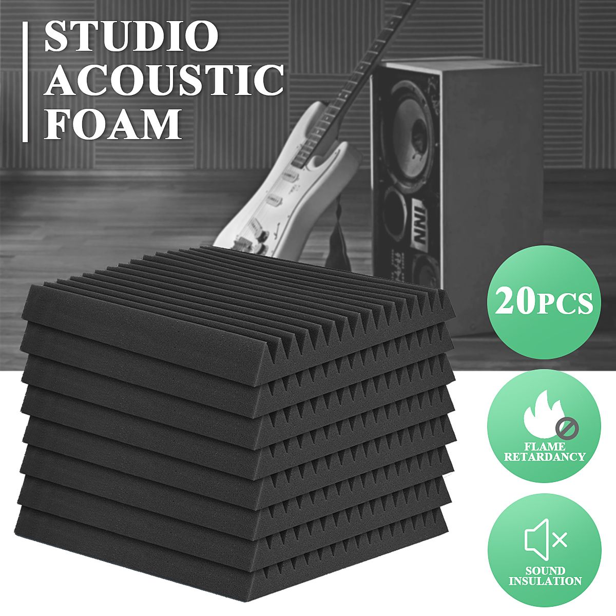 Studio-Acoustic-Soundproof-Foam-Sound-Absorption-Treatment-Panel-Wedge-1369876