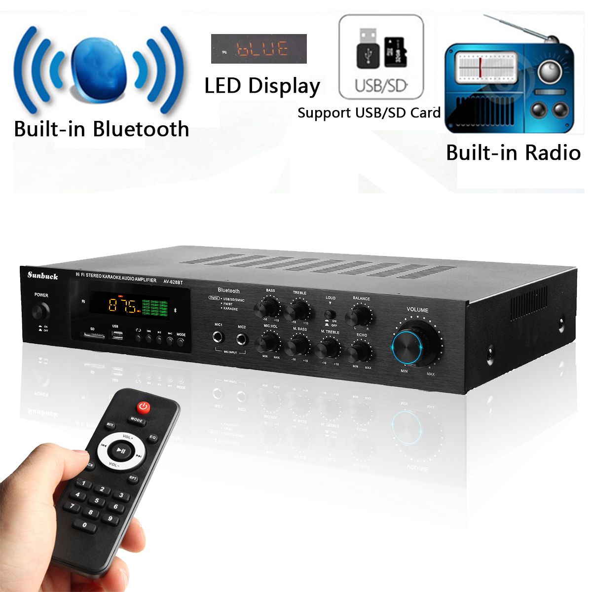 Sunbuck-AV-628BT-1120W-5CH-bluetooth-4ohm-Stereo-Surround-Power-Amplifier-1261949