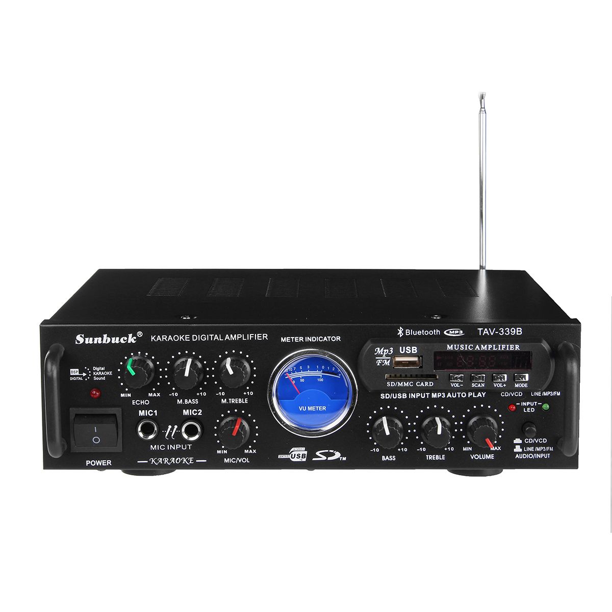 Sunbuck-TAV-339B-110V-bluetooth-600w-Karaoke-Power-Stero-Amplifier-With-VU-Meter-FM-2-Ch-USB-SD-1252354