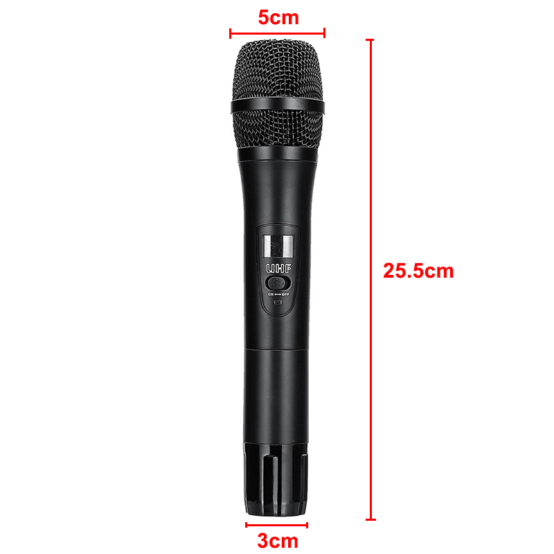 U12-Wireless-Karaoke-UHF-Microphone-System-with-Dual-Handheld-Wireless-Microphone-1419828