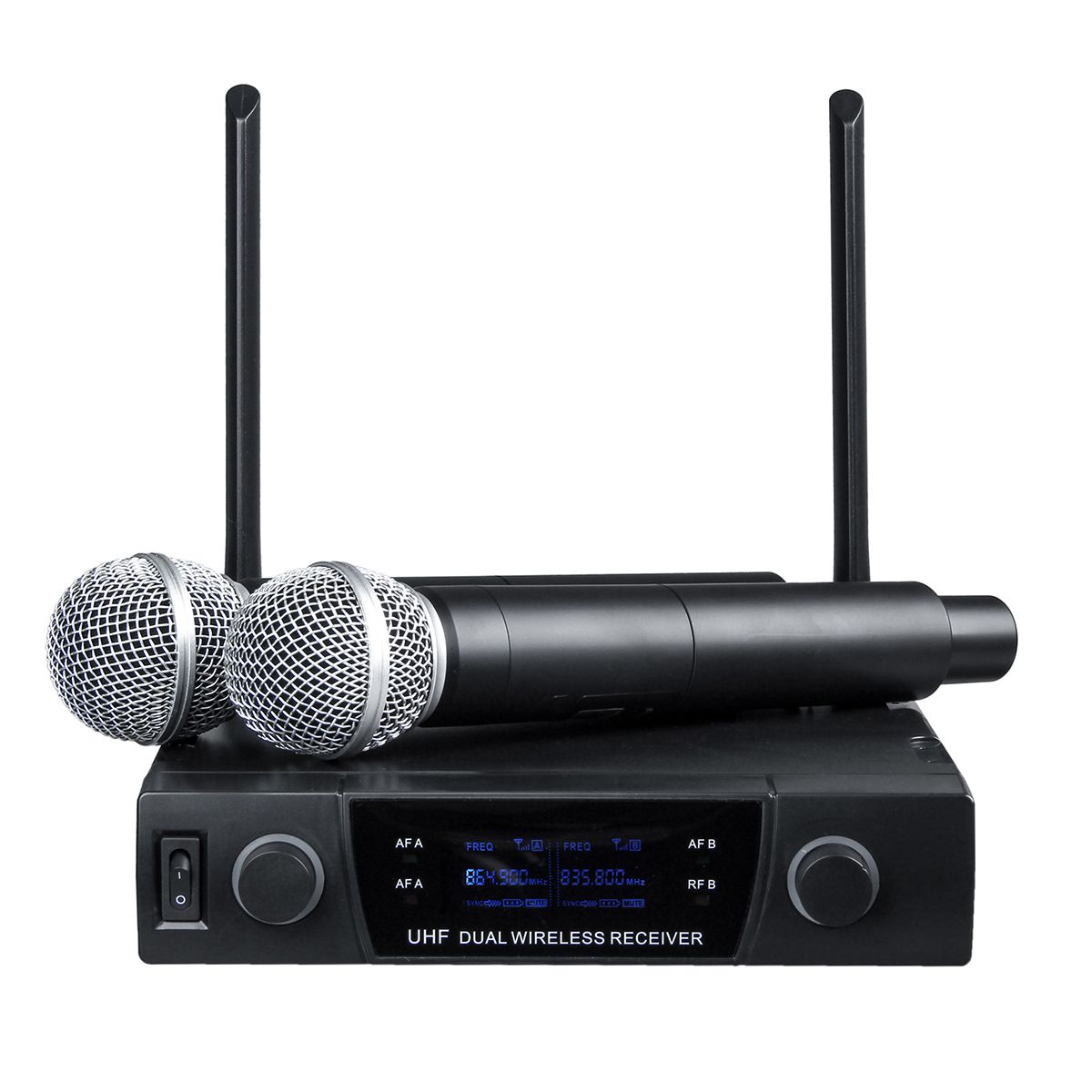 UHF-613-870MHz-Professional-Dual-channel-Wireless-Microphone-System-Karaoke-Amplifier-with-2-Handhel-1688019