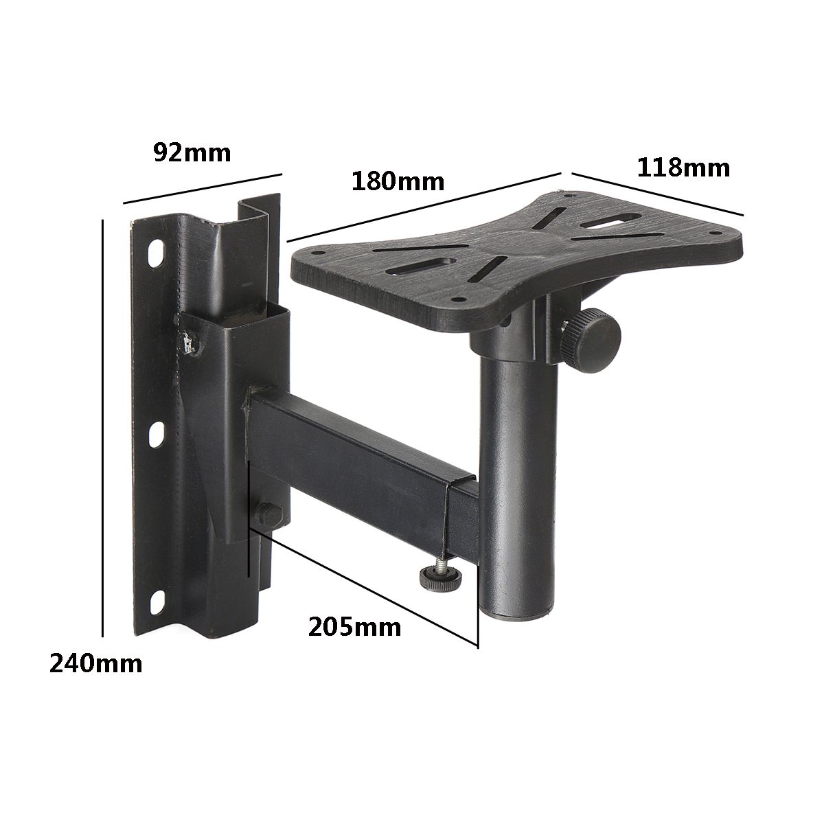 Universal-Tilting-Rotating-Surround-35kg-Sound-Speaker-Wall-Bracket-Mount-Holder-Stand-1292625