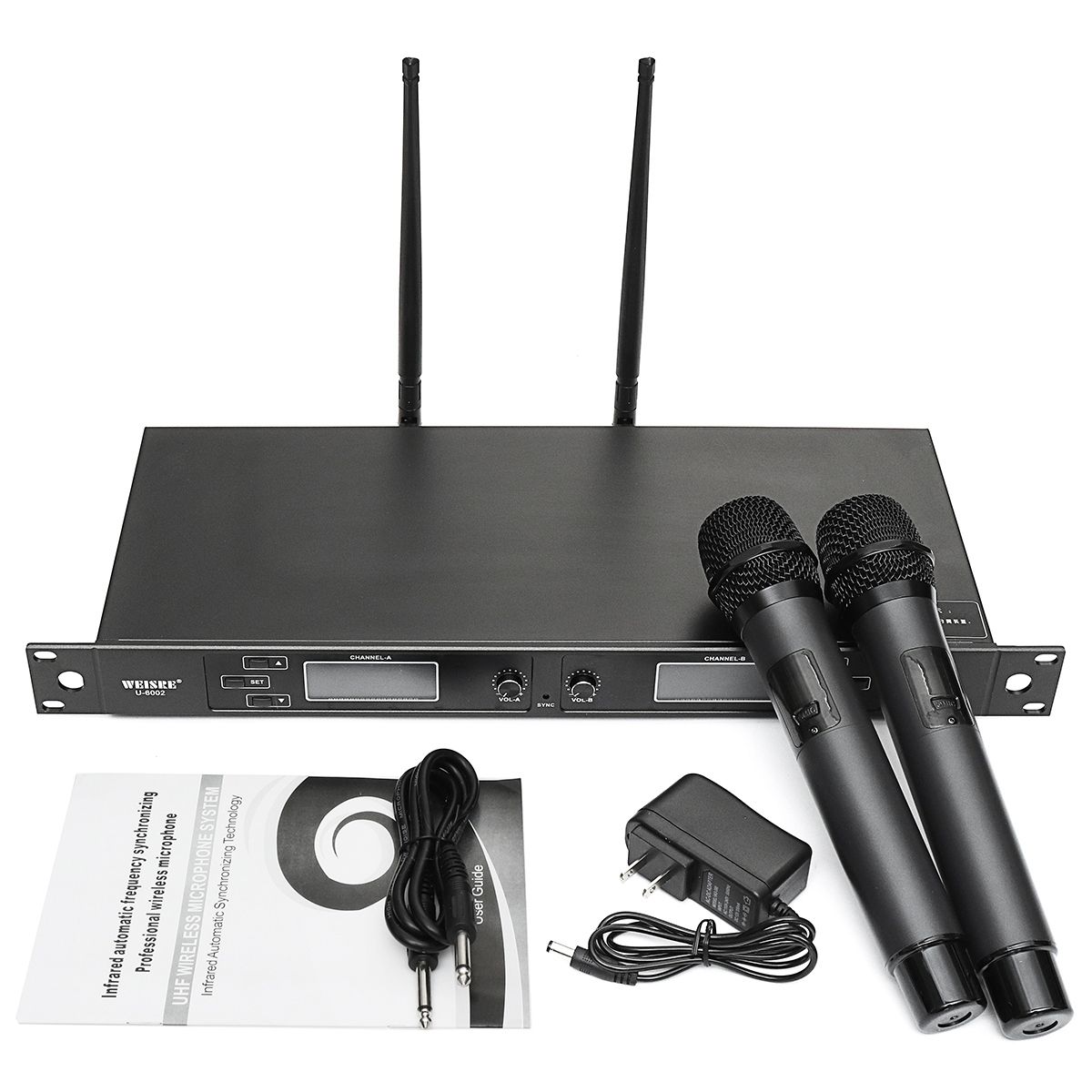 WEISRE-U-6002-Wireless-Dual-Microphone-System-for-KTV-Karaoke-Stage-Meeting-1264191