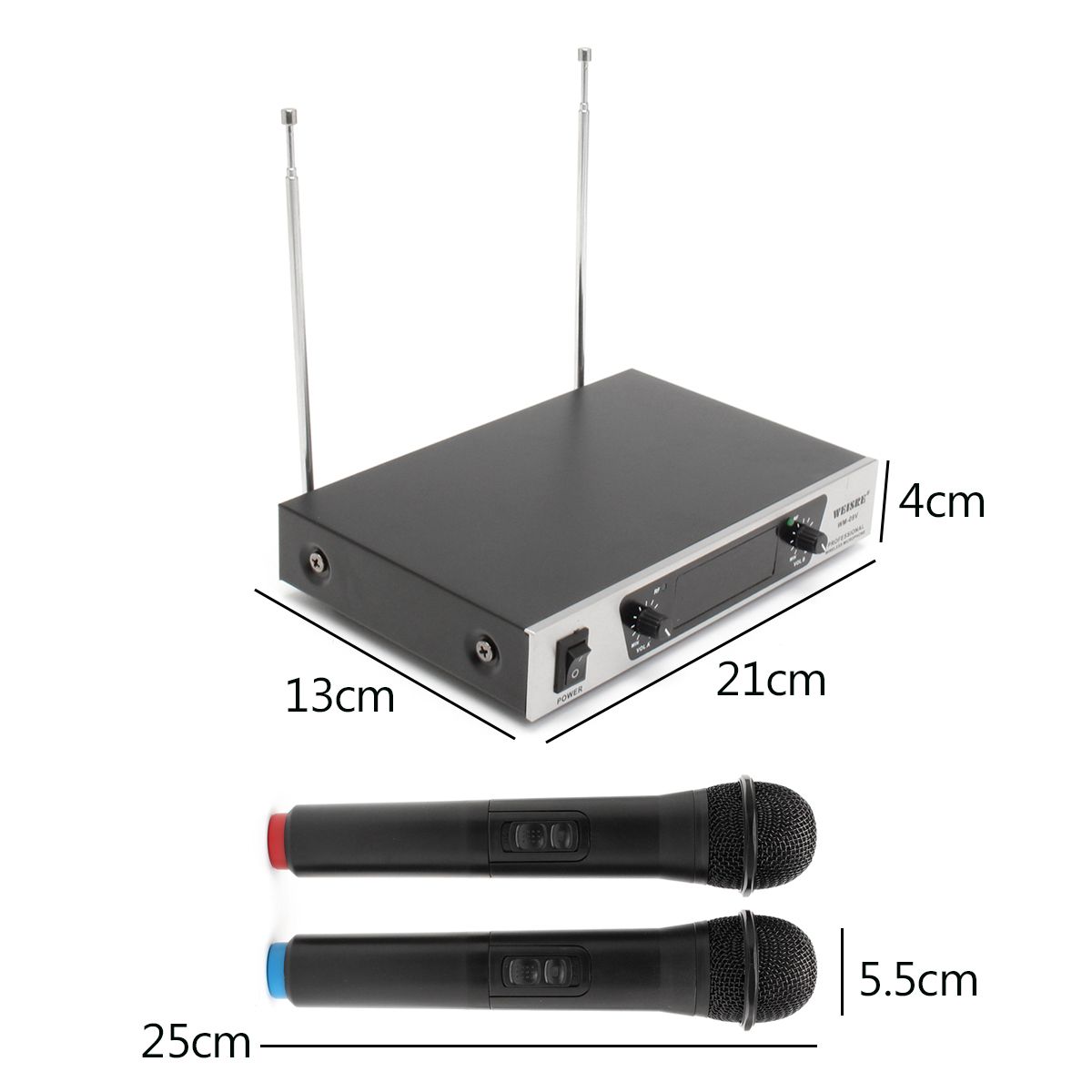 Weisre-WM-09V-VHF-Wireless-2-Channel-Dual-Handheld-KTV-Karaoke-Home-Party-Microphone-System-1267344