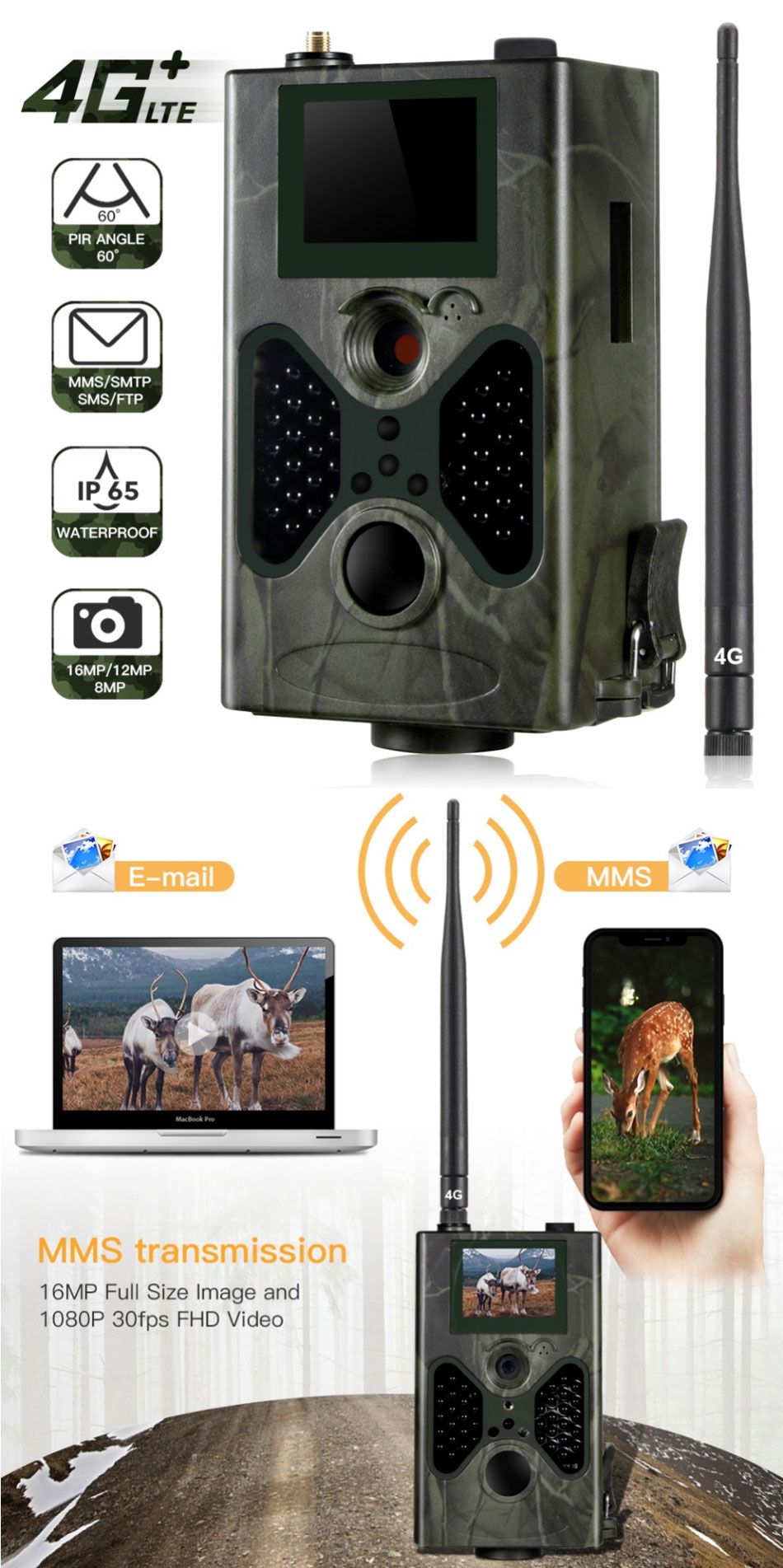 HC-330LTE-Waterproof-4G-16MP-1080P-SMTP-SMS-Infrared--Wildlife-Trail-Track-Hunting-Camera-Night-Vers-1447235