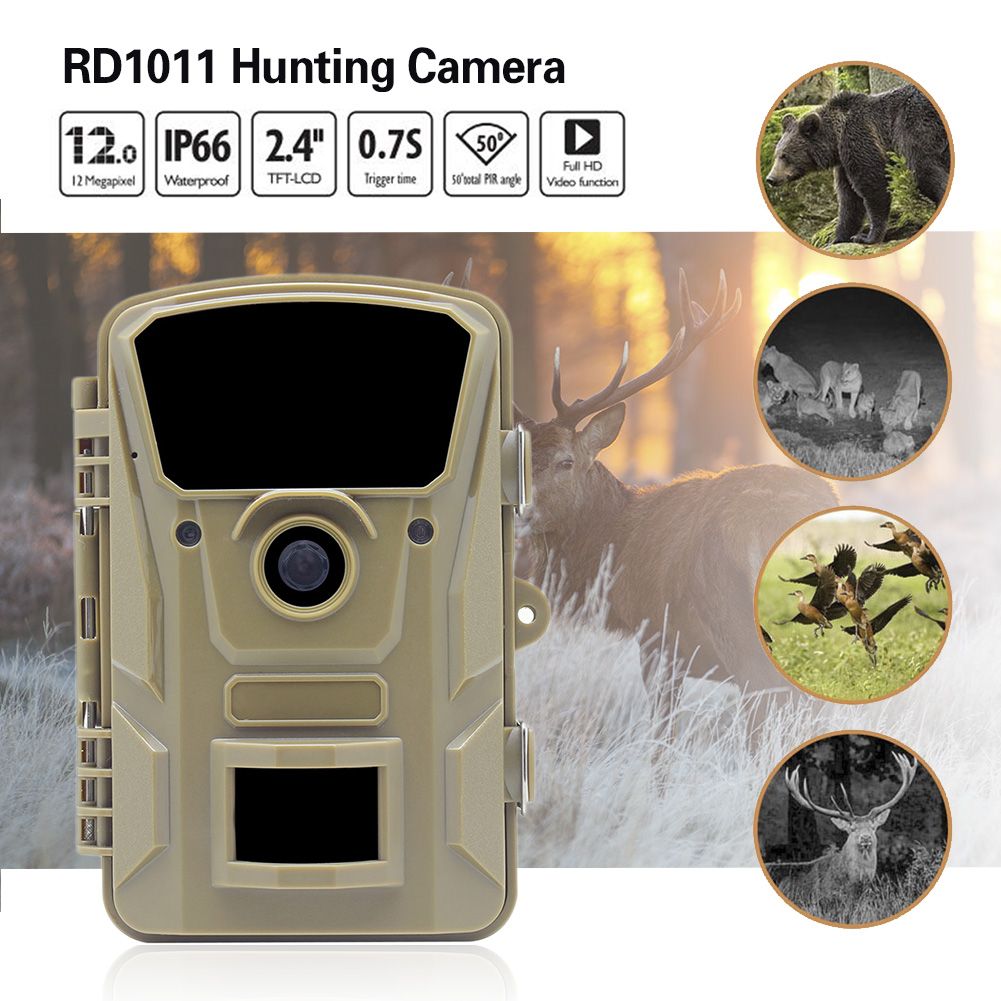 RD1011-Waterproof-12MP-42-LED-940nm-1080P-HD-IR-Night-Version-Wildlife-Trail-Track-Hunting-Camera-1343641
