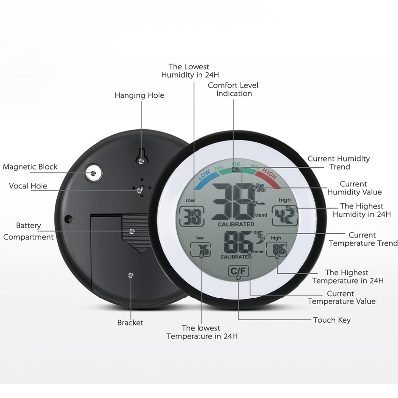2pcs-DANIU-Multifunctional-Digital-Thermometer-Hygrometer-Temperature-Humidity-Meter-1449991