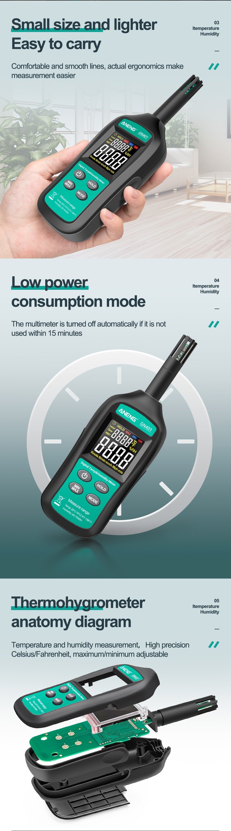 ANENG-GN401-Mini-Temperature-Humidity-Meter-Handheld-No-Contact-Precision-Digital-Air-Thermometer-Hy-1750265